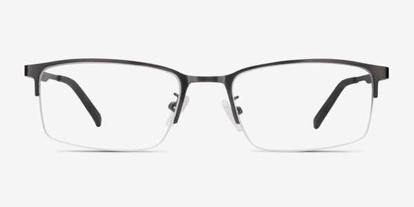 Bezel Dark Charcoal Métal Montures de lunettes de vue