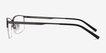 Bezel Dark Charcoal MetalEyeglass Frames from EyeBuyDirect, Side View