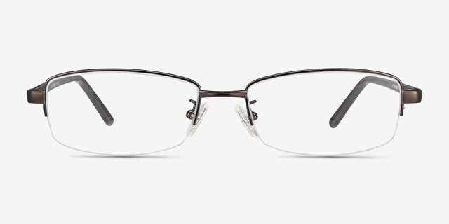 Limit Bronze MetalEyeglass Frames from EyeBuyDirect, Front View