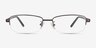 Limit Bronze MetalEyeglass Frames from EyeBuyDirect, Front View