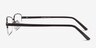 Limit Bronze MetalEyeglass Frames from EyeBuyDirect, Side View