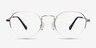 Kalpana Golden MetalEyeglass Frames from EyeBuyDirect, Front View