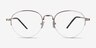 Noblesse Golden MetalEyeglass Frames from EyeBuyDirect, Front View