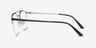 Society Black MetalEyeglass Frames from EyeBuyDirect, Side View