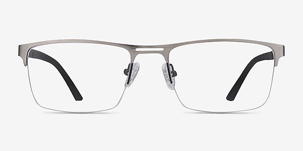 Cavalier Gunmetal Metal Eyeglass Frames