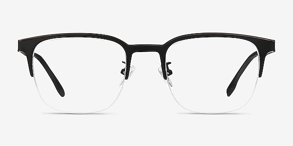 Fathom Gunmetal Black Métal Montures de lunettes de vue