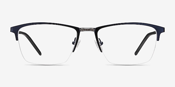 Osmosis Bleu Métal Montures de lunettes de vue