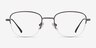 Navigator Tortoise MetalEyeglass Frames from EyeBuyDirect, Front View