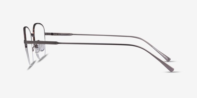 Navigator Tortoise MetalEyeglass Frames from EyeBuyDirect, Side View