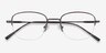 Navigator Tortoise MetalEyeglass Frames from EyeBuyDirect, Closed View