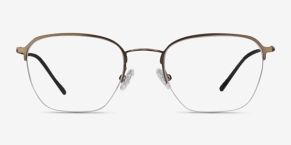 Enya Bronze Metal Eyeglass Frames