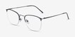 Urban Black MetalEyeglass Frames from EyeBuyDirect, Angle View