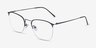 Urban Black MetalEyeglass Frames from EyeBuyDirect, Angle View