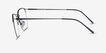 Urban Black MetalEyeglass Frames from EyeBuyDirect, Side View