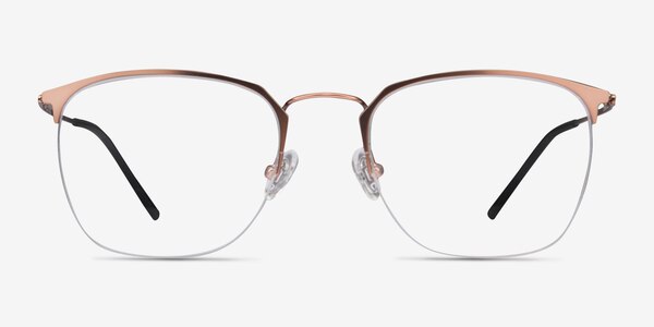 Urban Rose Gold Metal Eyeglass Frames