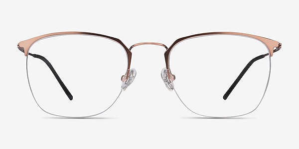 Urban Rose Gold Metal Eyeglass Frames