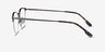 Wings Black MetalEyeglass Frames from EyeBuyDirect, Side View