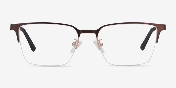 Brink Brun Métal Montures de lunettes de vue