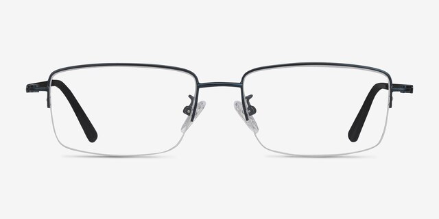 Studio Navy MetalEyeglass Frames from EyeBuyDirect, Front View