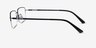 Studio Navy MetalEyeglass Frames from EyeBuyDirect, Side View