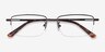 Studio Café MétalMontures de lunettes de vue d'EyeBuyDirect, Vue Rapprochée