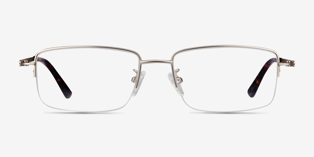 Studio Silver MetalEyeglass Frames from EyeBuyDirect, Front View