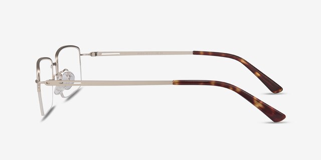 Studio Silver MetalEyeglass Frames from EyeBuyDirect, Side View