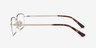 Studio Silver MetalEyeglass Frames from EyeBuyDirect, Side View