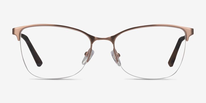 Kira Or rose Métal Montures de lunettes de vue d'EyeBuyDirect