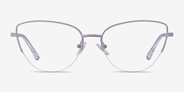 Star Lavender Metal Eyeglass Frames