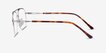Carlson Silver Acetate, MetalEyeglass Frames from EyeBuyDirect, Side View
