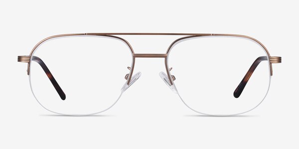 Carlson Bronze Acetate-metal Eyeglass Frames
