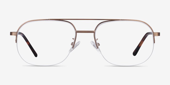 Carlson Bronze Acetate-metal Eyeglass Frames from EyeBuyDirect