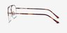 Carlson Bronze Acetate-metalEyeglass Frames from EyeBuyDirect, Side View