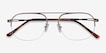 Carlson Bronze Acetate, MetalEyeglass Frames from EyeBuyDirect, Closed View