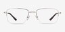 Dominic Gold MetalEyeglass Frames from EyeBuyDirect, Front View