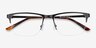 Jasper Black MetalEyeglass Frames from EyeBuyDirect, Closed View