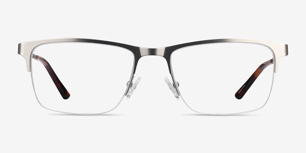 Jasper Silver Metal Eyeglass Frames