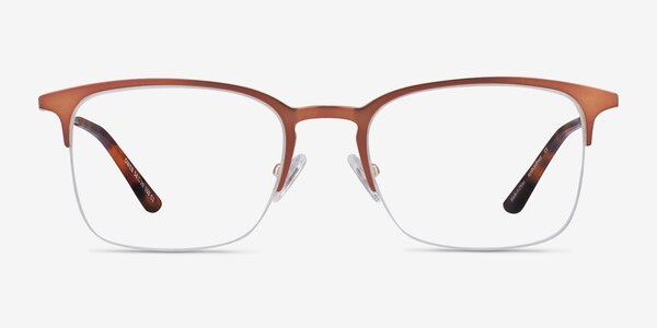 Owen Coffee Metal Eyeglass Frames