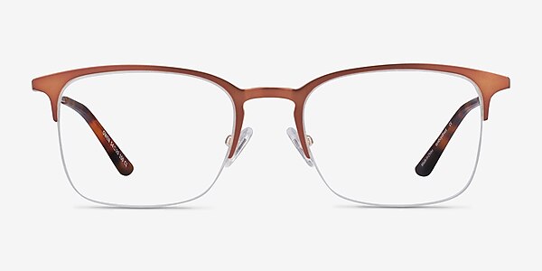 Owen Coffee Metal Eyeglass Frames