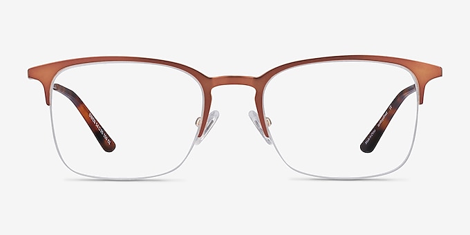 Owen Coffee Metal Eyeglass Frames