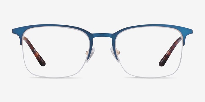 Owen Bleu marine  Métal Montures de lunettes de vue d'EyeBuyDirect