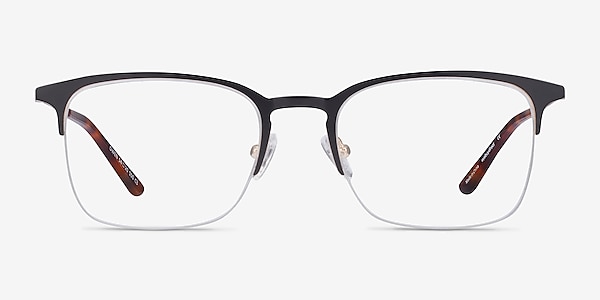 Owen Noir Métal Montures de lunettes de vue