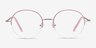 Takashi Pink & Gold MétalMontures de lunettes de vue d'EyeBuyDirect, Vue de Face