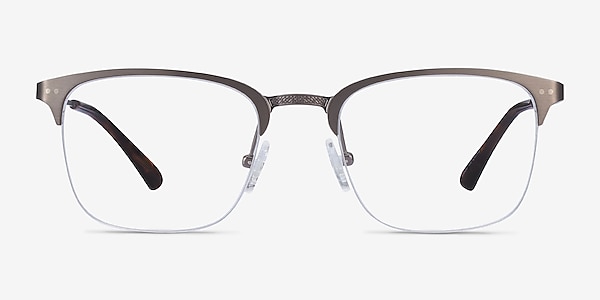 Quinton Gunmetal Metal Eyeglass Frames