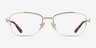 Rachel Gold MetalEyeglass Frames from EyeBuyDirect, Front View