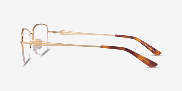 Rachel Gold MetalEyeglass Frames from EyeBuyDirect, Side View