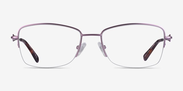Rachel Purple MetalEyeglass Frames from EyeBuyDirect, Front View