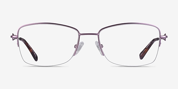 Rachel Purple Metal Eyeglass Frames
