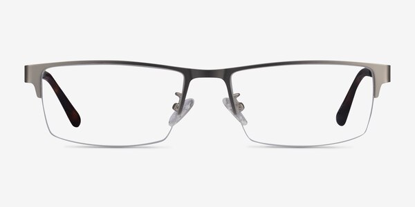 Travis Silver Metal Eyeglass Frames